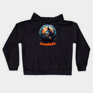 Buuhhhh-Halloween Haunt Kids Hoodie